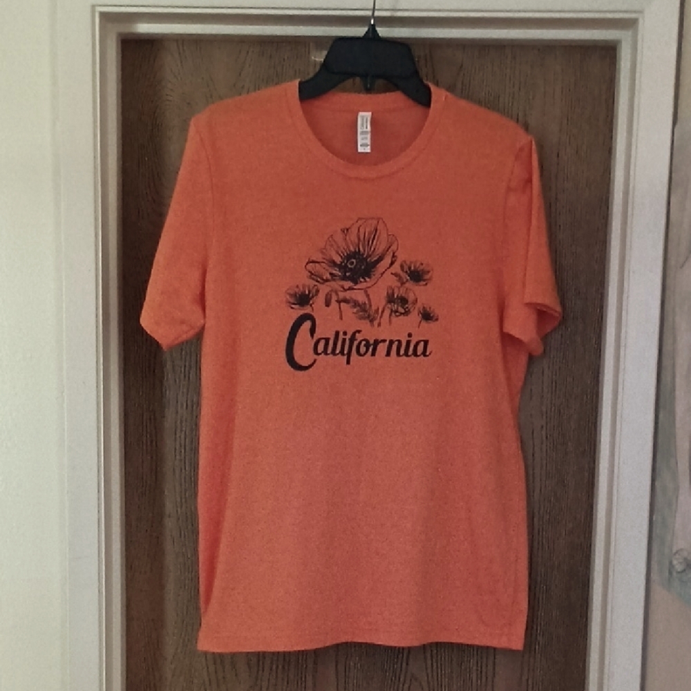 Bella Canvas Vibrant Orange Tee